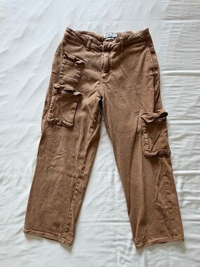 Simons Cargo Pants in Warm Brown